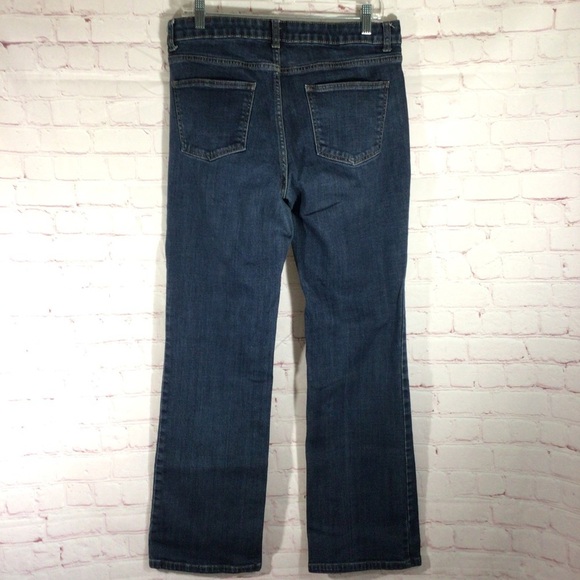 Talbots Simply Flattering 5-Pocket Denim Blue Jeans - Size 8 - Picture 3 of 9